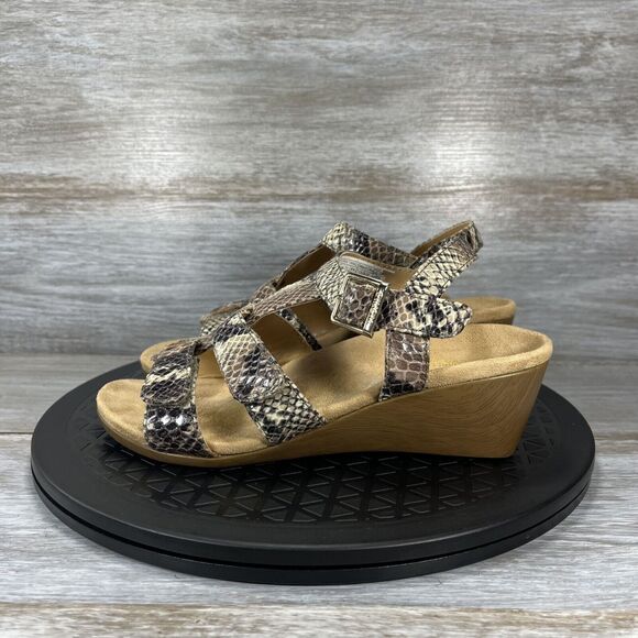 Vionic Women's Glenda Wedge Strap Sandals Size 5 - Picture 1 of 9